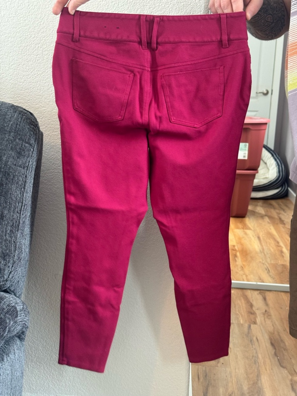 torrid Deep Raspberry Skinny Jeggings - Picture 2 of 2